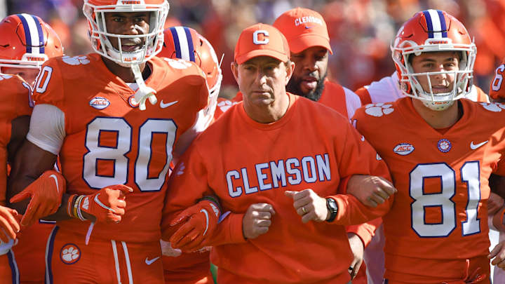 Dabo Swinney Has Defensive Response to Question About Clemson Staff Changes Dabo Swinney Has Defensive Response to Question About Clemson Staff Changes
