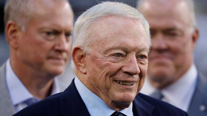 Jerry Jones Asks for Shot of Jack Daniel’s After Violent Coughing Fit on Live Radio