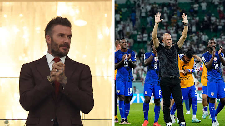 David Beckham Congratulates Gregg Berhalter After USMNT Tops Iran David Beckham Congratulates Gregg Berhalter After USMNT Tops Iran