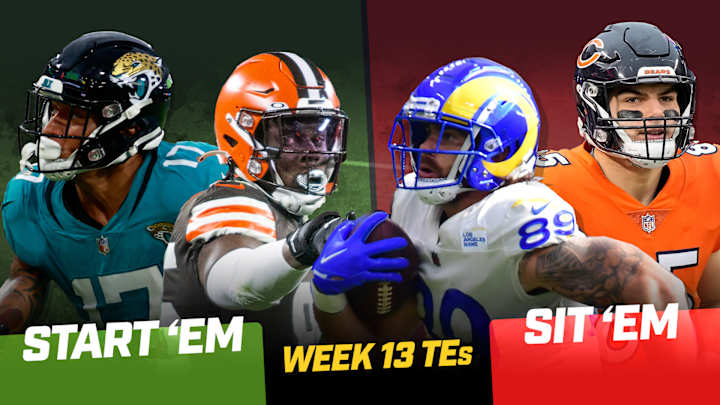 Start ‘Em, Sit ‘Em Fantasy Football Tight Ends Week 13: Plus Matchup for Pat Freiermuth