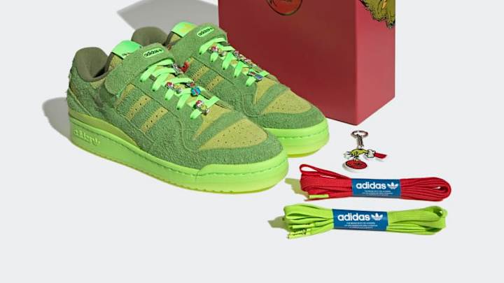 Adidas Forum Low 'Grinch' Drops Tomorrow