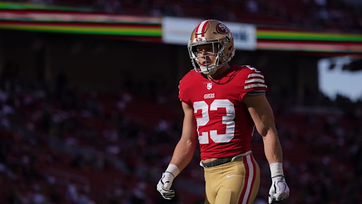 Christian McCaffrey Misses 49ers Practice, While Arik Armstead Returns