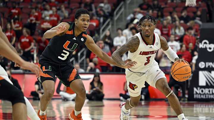 How to Watch Louisville Cardinals vs. Miami Hurricanes: Live Stream, TV Channel, Start Time