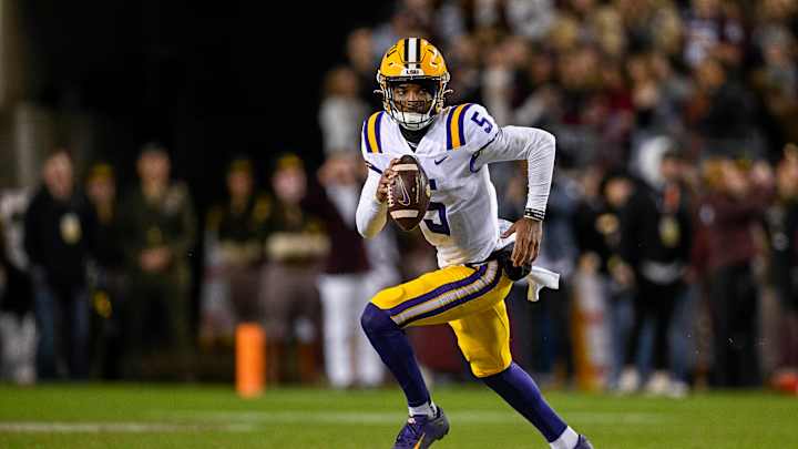 LSU QB Jayden Daniels Healthy, Brian Kelly Details Josh Williams' Status