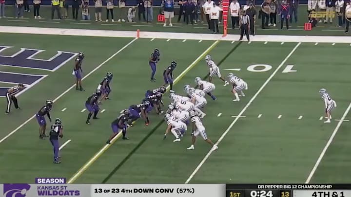 Kansas State Appeared to False Start on Touchdown vs. TCU (Video)