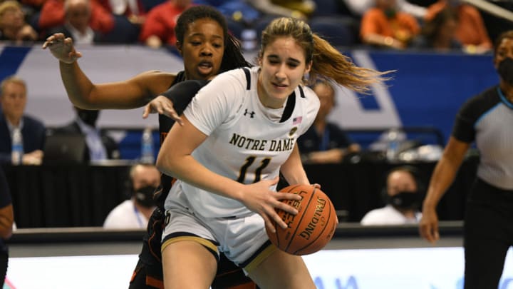 Sonia Citron's Milestone Night Leads Notre Dame Past Virginia