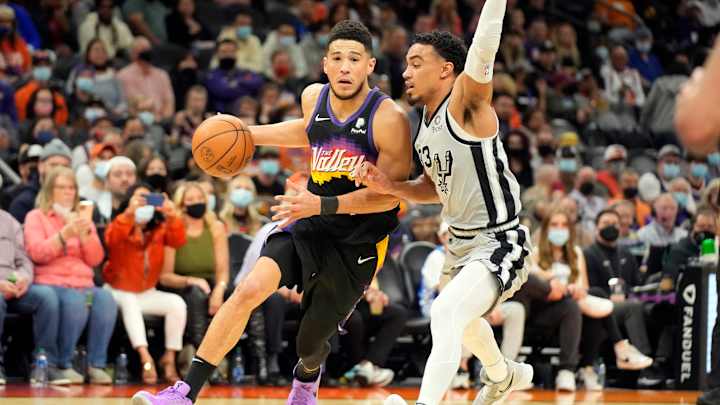 Spurs in Way of History vs. Devin Booker's Suns