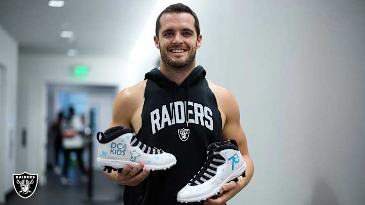 Las Vegas Raiders Participating in My Cause My Cleats
