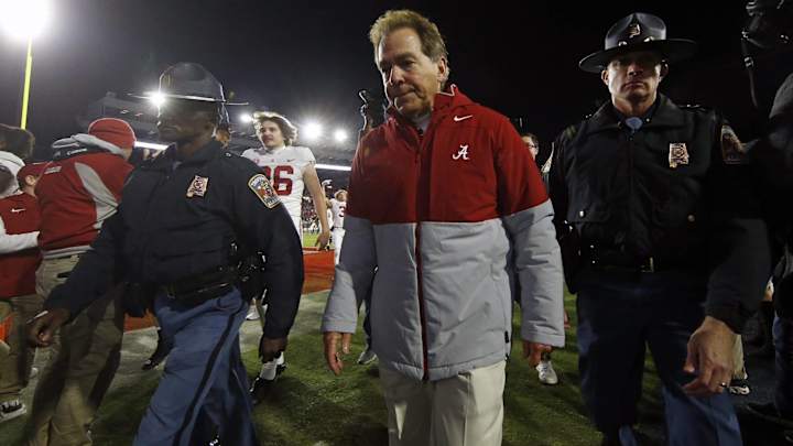 Social Media Reacts to Nick Saban’s Begging for Alabama CFP Berth