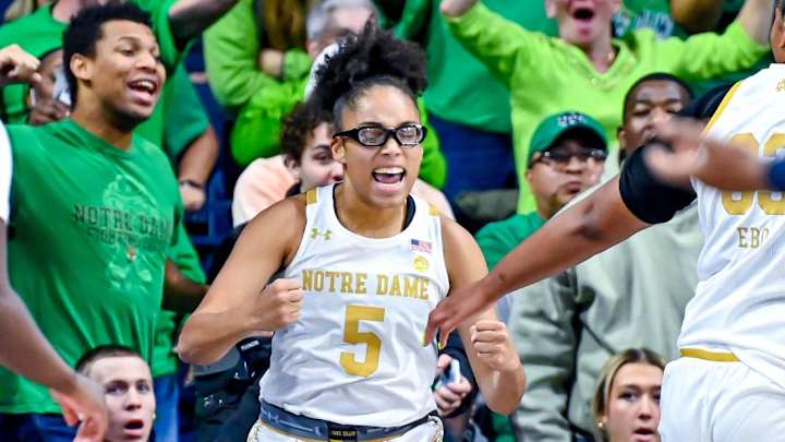 Notre Dame Guard Olivia Miles Climbs In National Women's Basketball Player Ranking Notre Dame Guard Olivia Miles Climbs In National Women's Basketball Player Ranking