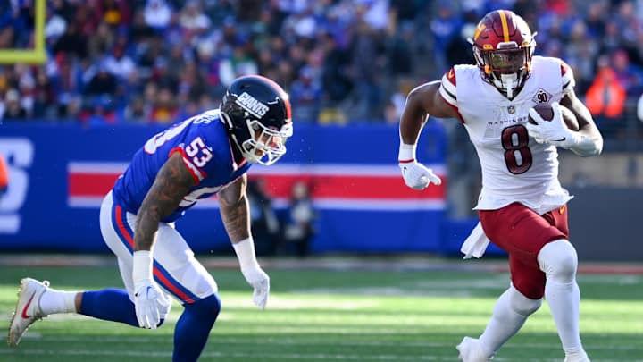 Giants vs. Commanders Injury Report: RBs Brian Robinson Jr., Antonio Gibson Limited Wednesday