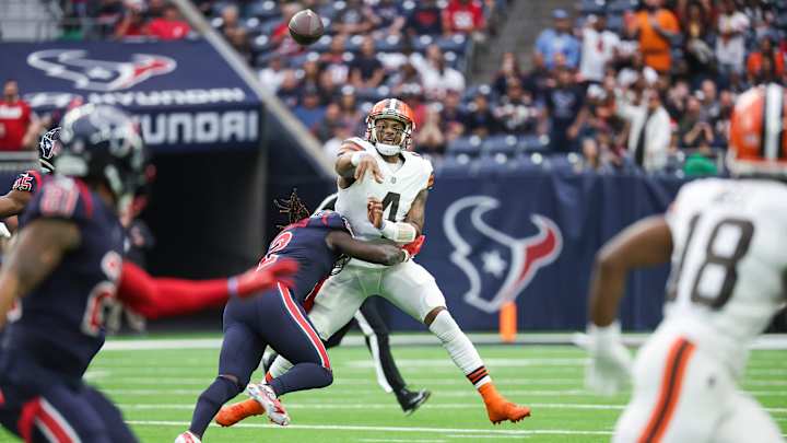 Texans Lose to Cleveland Browns 27-14 in Deshaun Watson's Return to Houston