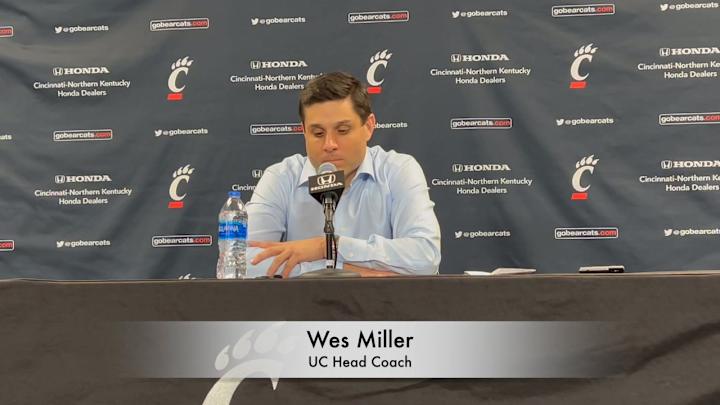 Watch: Wes Miller Discusses UC's 97-71 Win Over Bryant
