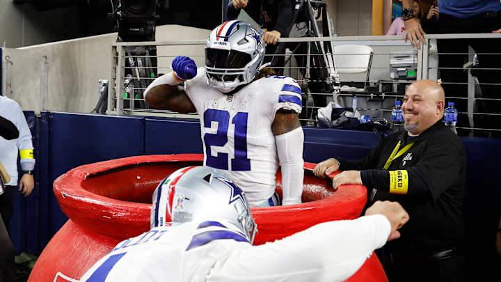 Cowboys Bench Ezekiel Elliott, Tony Pollard Starts; Jerry Jones Reveals Disciplinary Action