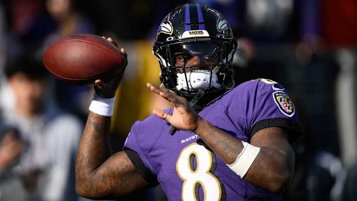 Ravens’ Lamar Jackson Unlikely to Play vs. Steelers in Week 14