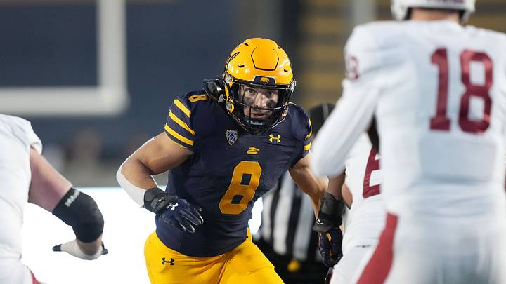PFF Names Cal LB Jackson Sirmon First-Team All-Pac-12