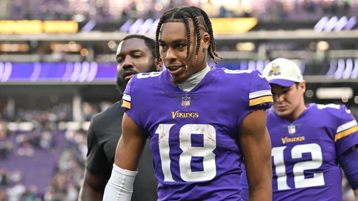 Jets' Garrett Wilson Reveals What Vikings' Justin Jefferson Told Him After Sunday's Game