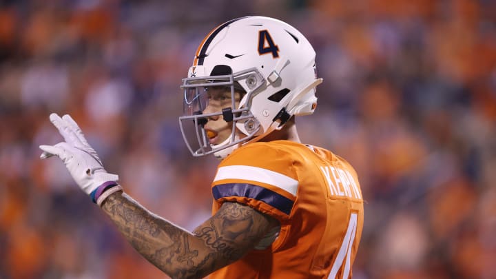 Virginia Slot Receiver Billy Kemp IV Declares for the NFL Draft