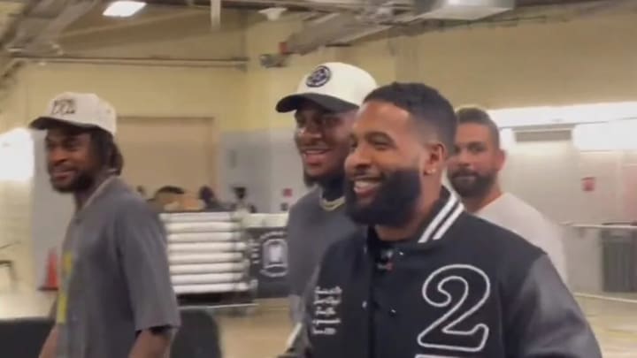 Odell Beckham Jr. VIDEO: Praises Dallas Cowboys 'Superstars' After Bills Visit