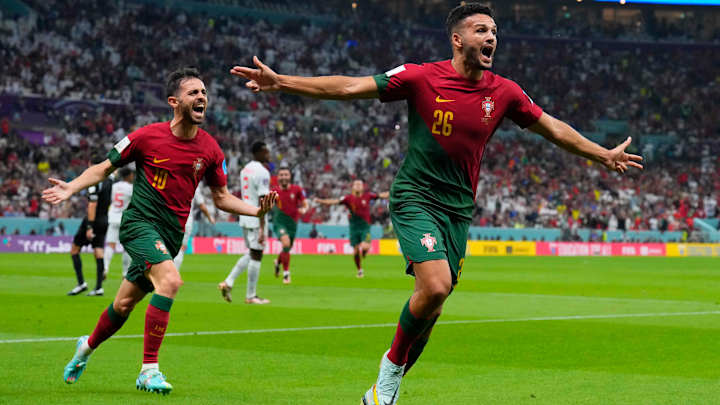 Goncalo Ramos Replaces Ronaldo, Scores Hat Trick in Portugal’s Rout of Switzerland