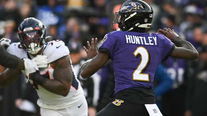 Ravens Have Faith In Huntley; He Has to Justify Confidence