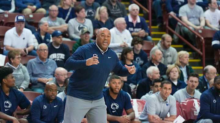 Penn State's Micah Shrewsberry Is 'Pleading' for More Fans Vs. Michigan State Penn State's Micah Shrewsberry Is 'Pleading' for More Fans Vs. Michigan State