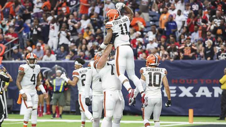 Browns Donovan Peoples-Jones Named AFC Special Teams Player of the Week