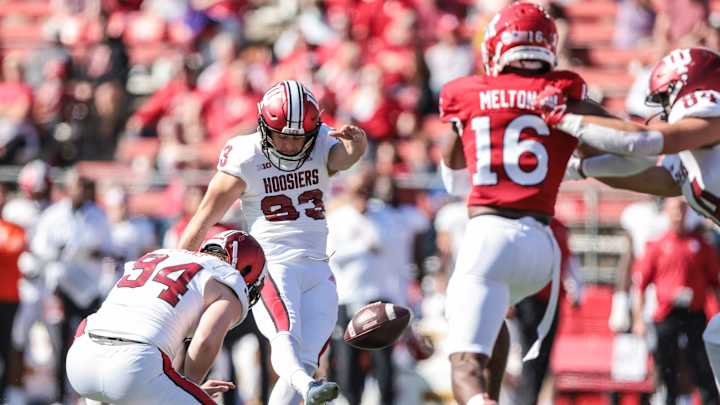 Former Indiana Kicker Charles Campbell Transfers to Tennessee