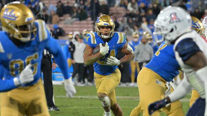 UCLA Football Running Back Zach Charbonnet Named FWAA All-American