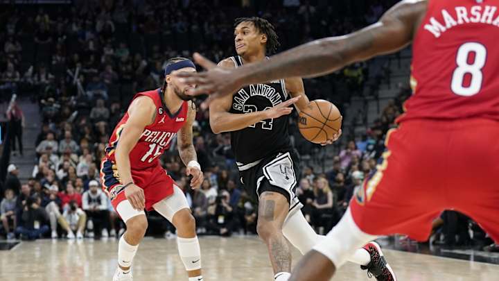 San Antonio Spurs' Devin Vassell Questionable Tonight Against Miami Heat