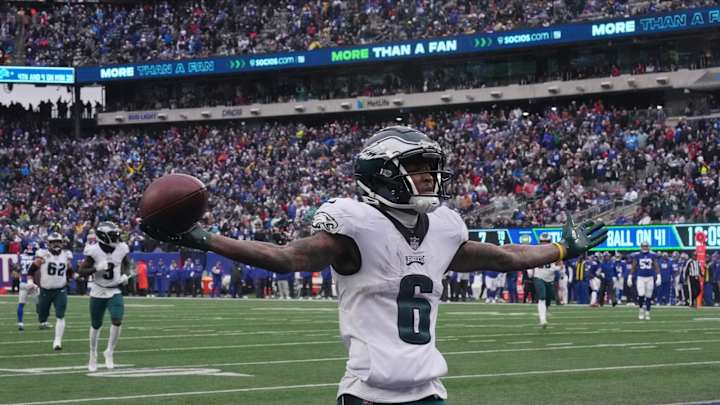 Eagles DeVonta Smith a Top-10 NFL WR? He 'Humbly' Believes It Eagles DeVonta Smith a Top-10 NFL WR? He 'Humbly' Believes It