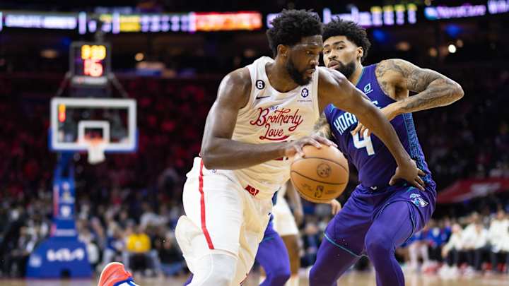 Joel Embiid Peaches Team Play After 53-Point Outing vs. Hornets