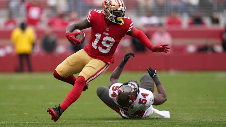 Kyle Shanahan Shares Positive News on Deebo Samuel and Elijah Mitchell Returning Kyle Shanahan Shares Positive News on Deebo Samuel and Elijah Mitchell Returning