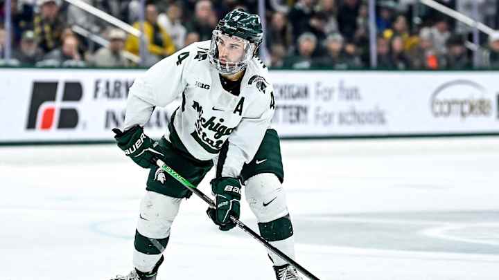 Michigan State hockey reaches highest national rank in 12 years