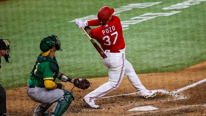 A's Sign Yohel Pozo to Minor League Deal