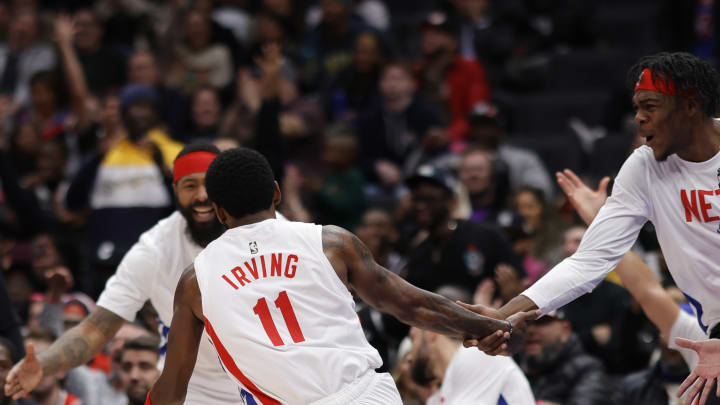 Nets' Jacque Vaughn on Kyrie Irving: 'He is Extremely Engaged' Nets' Jacque Vaughn on Kyrie Irving: 'He is Extremely Engaged'