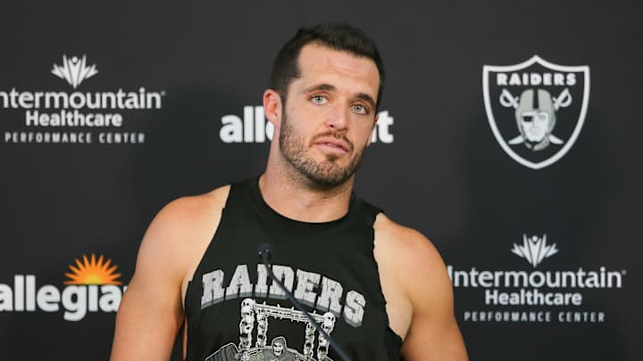 Las Vegas Raiders Quarterback Derek Carr Week 15 Update