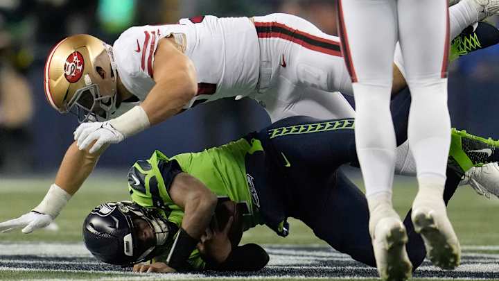 Twitter Reacts to Controversial Roughing the Passer Call in 49ers-Seahawks Game