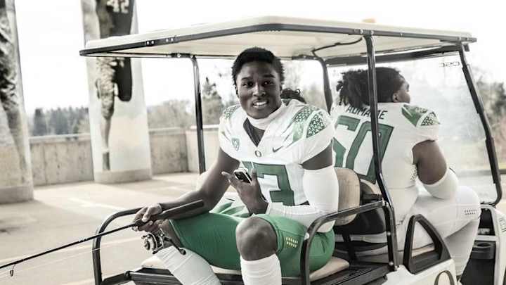 Oregon Football Recruiting Visitor List Dec. 16