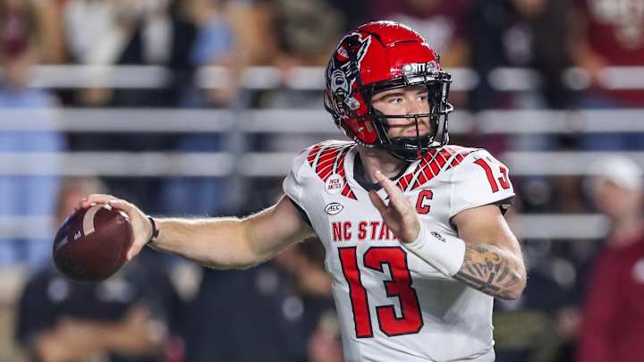 Report: NC State QB Devin Leary Expected to Transfer to Kentucky