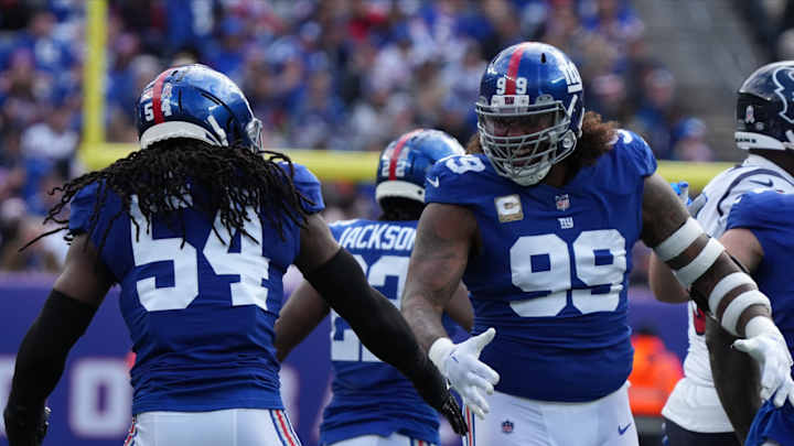 Giants DL Leonard Williams Questionable for Sunday's Game vs. Commanders