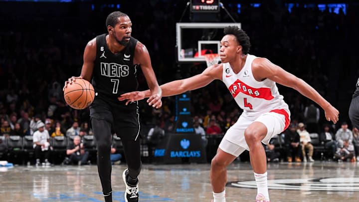 Kevin Durant Shares Praise for Scottie Barnes: 'You Got a Good One up Here in Toronto'