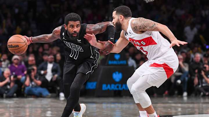 Kyrie Irving Discusses Watching Fred VanVleet: 'He's a Winner. He's a Champion'