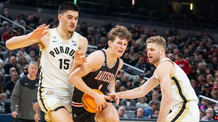 What Zach Edey, Caleb Furst Said After Purdue's Indy Classic Victory Over Davidson What Zach Edey, Caleb Furst Said After Purdue's Indy Classic Victory Over Davidson