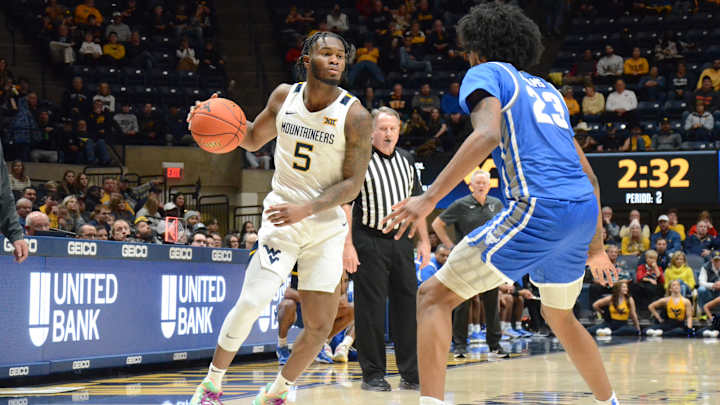 OFFICIAL: WVU Announces Starting 5 vs. No. 3 Kansas