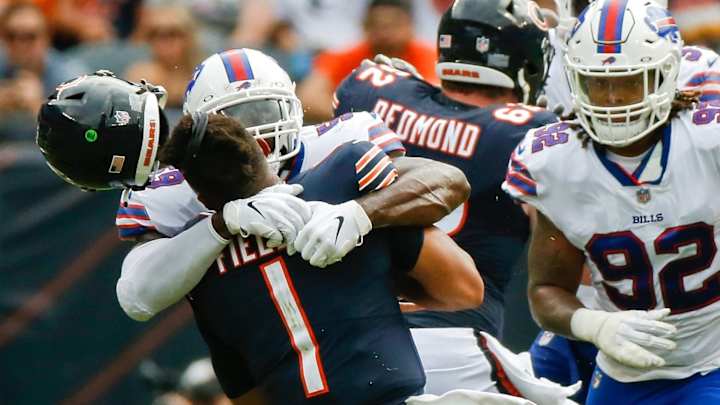 Flags Not Flying for Hits on Justin Fields