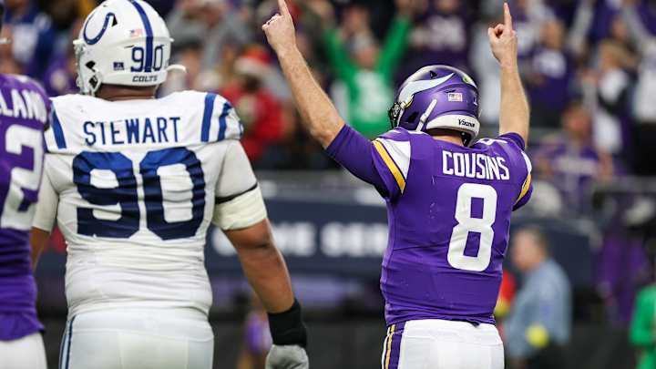 Kirk Cousins' Huge Second Half vs. Colts Earns Him NFC Offensive Player of the Week