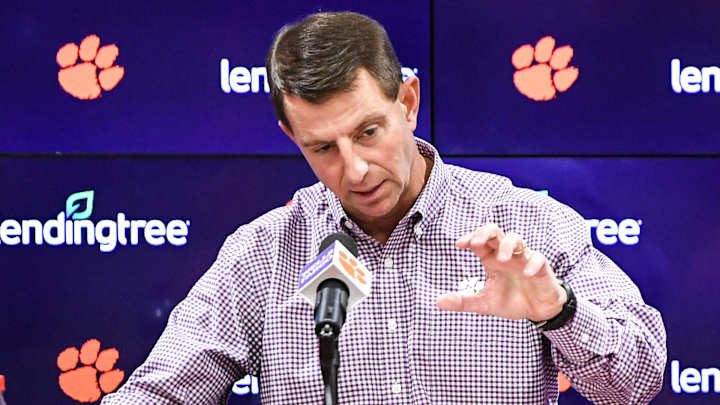 Clemson’s Dabo Swinney Has a Corny Line About NIL And God