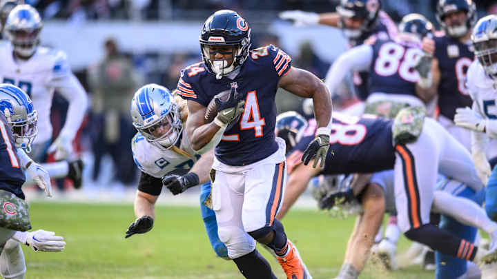Backfield Trio Reunited for Bears