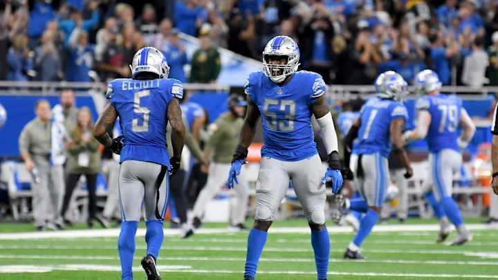 Lions' Week 16 Thursday Injury Report